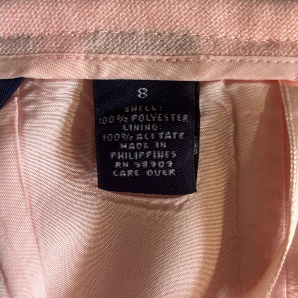 PRESTON & YORK Suit Blazer and Straight Skirt Light Pink 100% Polyester Size 8. - Picture 8 of 11